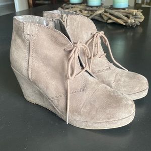 Size 8 suede-like booties